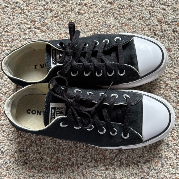 Black platform converse - Picture 4 of 5